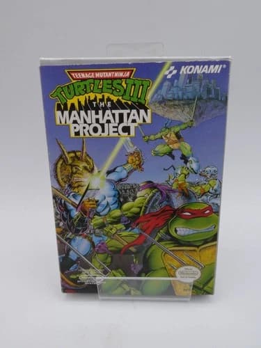Teenage Mutant Ninja Turtles III: The Manhattan Project (Nintendo NES) CIB