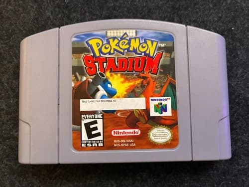 Pokemon Stadium - Nintendo 64 (N64) - Authentic, Tested
