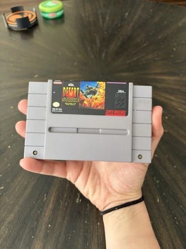 Super Nintendo SNES Game Only Desert Strike Return To The Gulf