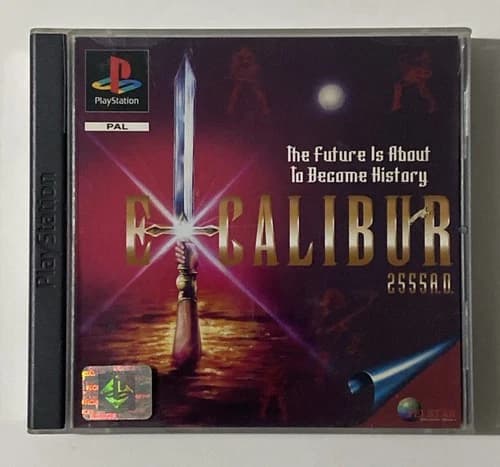 Excalibur 2555 AD (Sony Playstation 1, PS1) Complete w/Manual- Tested & Working