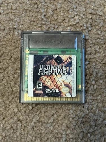 Ultimate Fighting Championship UFC (Nintendo Gameboy Color GBC) Cart Only Tested