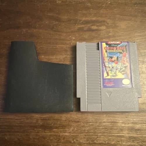 Disney's Chip 'N Dale: Rescue Rangers (Nintendo NES, 1990) Tested - Authentic