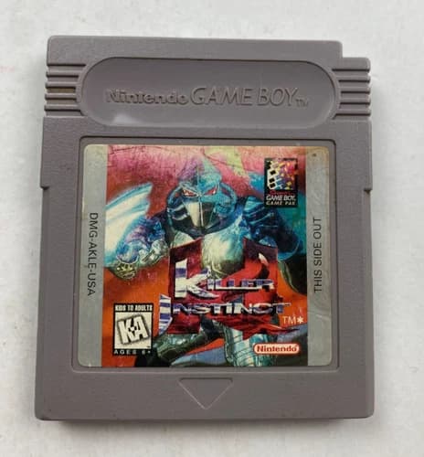 Killer Instinct Nintendo Game Boy, 1995 - Tested
