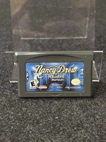 Nancy Drew: Message in a Haunted Mansion (Nintendo GameBoy Advance, GBA, 2001)