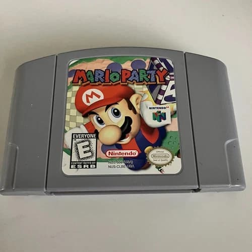 Mario Party Nintendo 64 N64 AUTHENTIC