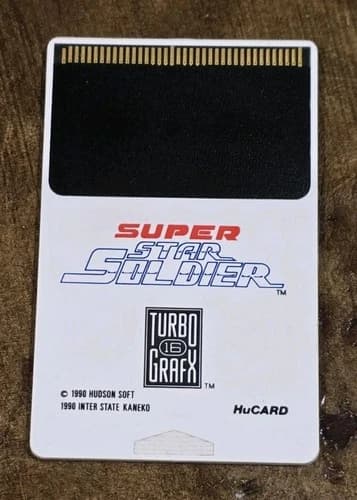Super Star Soldier (Turbografx 16, TG16) Hu-Card Only