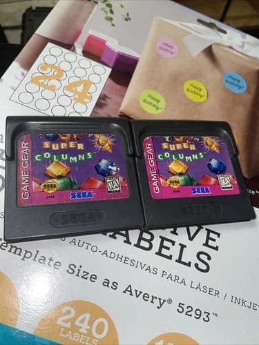 Super Columns Sega Game Gear