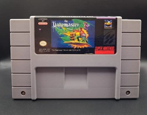 The Pagemaster (SNES Super Nintendo Entertainment System, 1994)