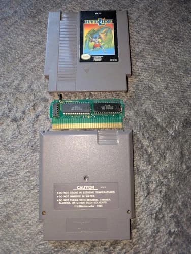 Hydlide (Nintendo Entertainment System, NES) Tested & Working! Cartridge Only!