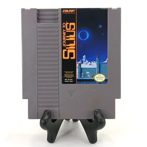 Journey To Silius NES Video Game Cartridge (Nintendo NES, 1990) Authentic Tested