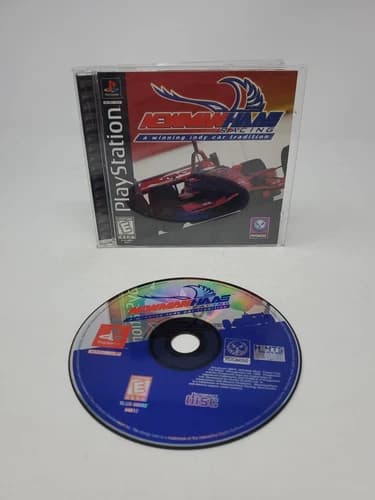 Newman Haas Racing Playstation 1 PS1 Complete With Manual And Reg Card CIB