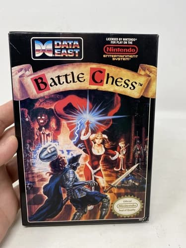 Battle Chess (Nintendo Entertainment System 1990) CIB Complete In Box Ships Fast