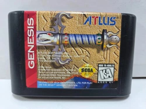 Crusader of Centy - AUTHENTIC ORIGINAL - for Sega Genesis WORKING