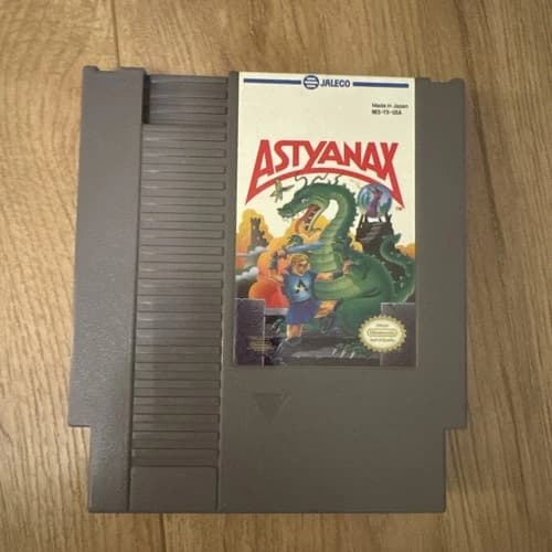 ASTYANAX Nintendo Entertainment System 1990 NES Tested & Working Authentic
