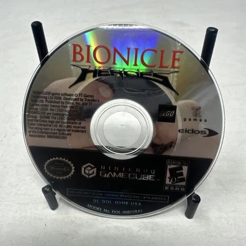 Bionicle Heroes ( GameCube ) Disc Only TESTED WORKING