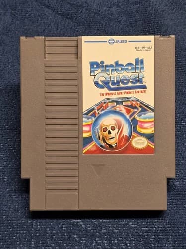 NES PINBALL QUEST Nintendo Entertainment System CARTRIDGE - JALECO