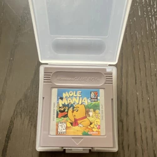 Nintendo Mole Mania Puzzle Game Boy Cartridge Only NTSC-U/C