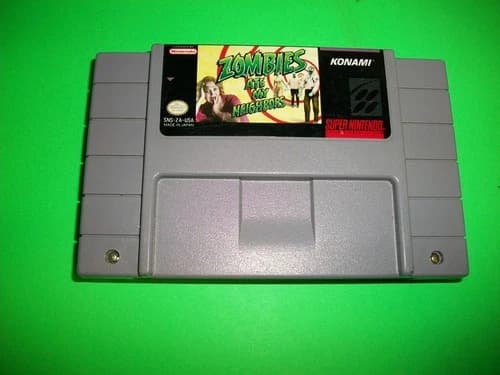 Zombies Ate My Neighbors SNES Super Nintendo Tested
