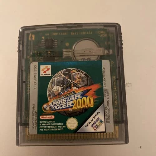 Nintendo Game Boy Color Colour Game International Superstar Soccer 2000