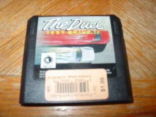The Duel: Test Drive II (Sega Genesis, 1992) Authentic Tested Working Fast Ship