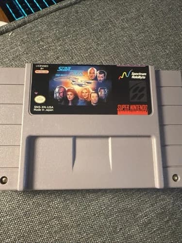 Star Trek the Next Generation Super Nintendo SNES Game Only