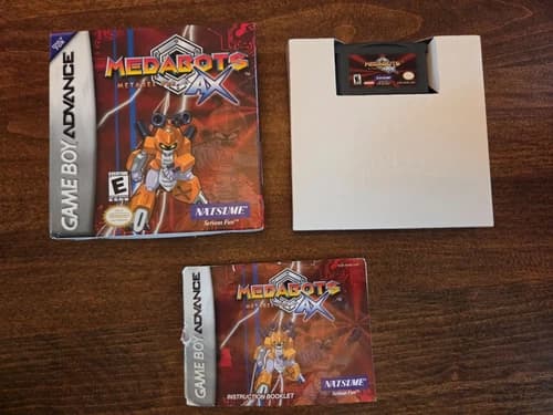 Medabots AX: Metabee Ver. (Nintendo Game Boy Advance GBA) CIB Complete, Tested