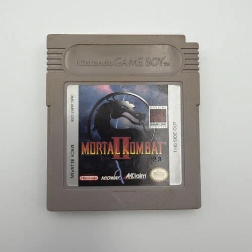 Mortal Kombat II 2 - Nintendo Game Boy GB - Excellent Shape, Fast Ship!