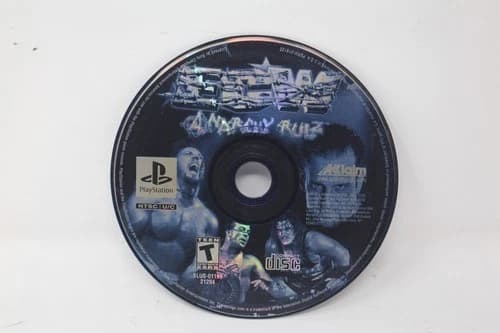 ECW: Anarchy Rulz Sony Playstation 1 PS1 Disc Only