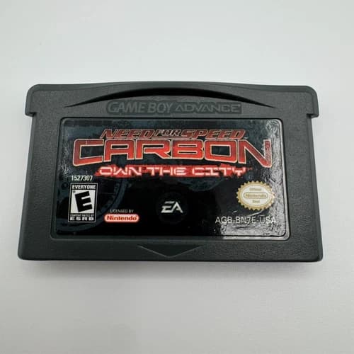 Need For Speed Carbon Own The City Nintendo GBA Refurbished 1 Year Warranty