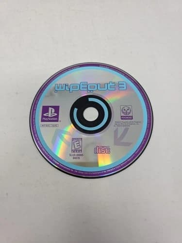 Wipeout 3 PlayStation 1 PS1 Disc Only Loose Disc Tested