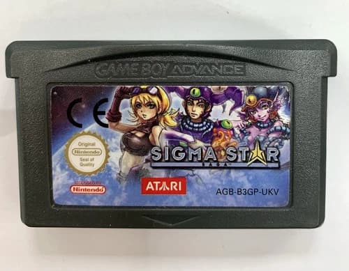 Sigma Star Saga Nintendo Game Boy Advance GBA