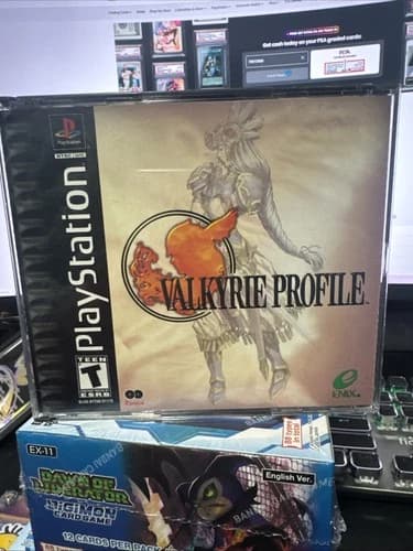 Valkyrie Profile Sony PlayStation 1 Complete 2 Disc RPG Enix PS1