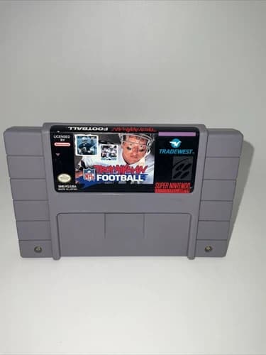 Troy Aikman NFL Football (Super Nintendo Entertainment System, 1994) Cart Only