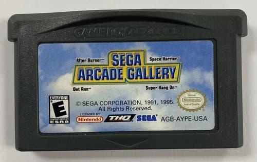 Sega Arcade Gallery (Nintendo Game Boy Advance, 2003)