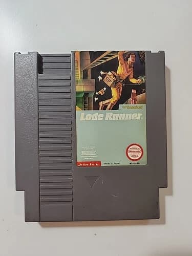 Lode runner NES vintage authentic Nintendo Game