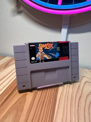 Star Fox (SNES, 1993) Nintendo - Cleaned and Tested