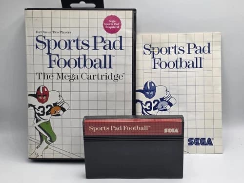 Sports Pad Football (Sega Master System, 1987) - CIB Complete