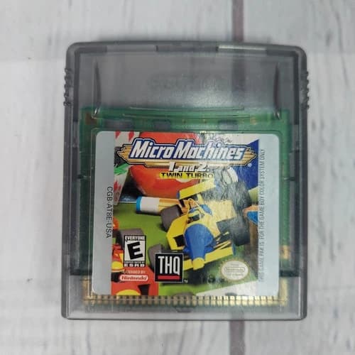 Nintendo Game Boy Color - Micro Machines 1 and 2: Twin Turbo (1999) Cartridge