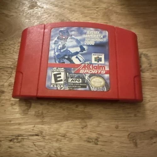 Jeremy McGrath Supercross 2000 Nintendo 64 N64