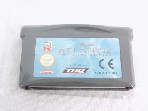 Gameboy Like New Game Boy Advance GBA Atlantis The Lost empire Grade A