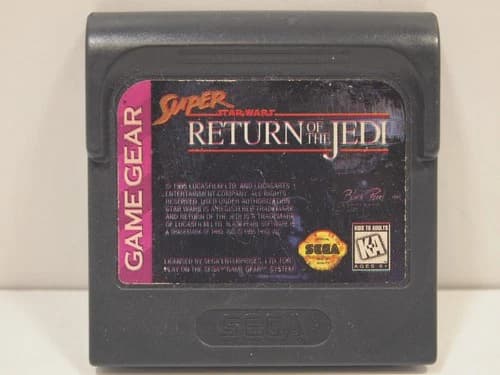 Super Star Wars Return of the Jedi (SEGA Game Gear) Authentic Cart Only