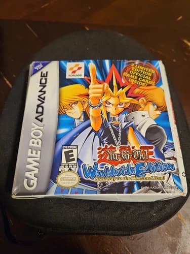 Yu-Gi-Oh Worldwide Edition Stairway to the Destined Duel GBA CIB - No cards