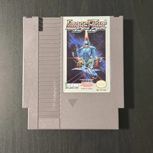Image Fight NES (Nintendo Entertainment System 1990) Tested & Working