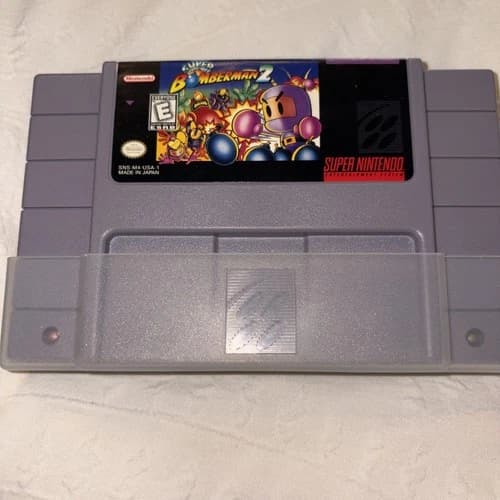 SUPER BOMBERMAN 2 II - Super Nintendo SNES Cartridge Only