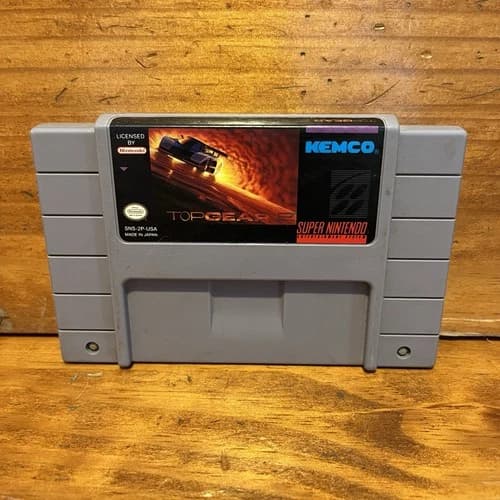 Top Gear 2 (Super Nintendo Entertainment System, 1993)