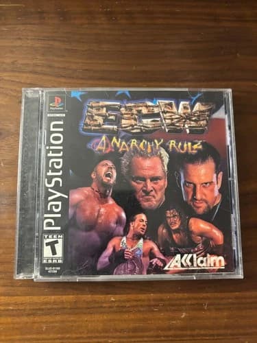 ECW: Anarchy Rulz (Sony PlayStation 1, 2000) READ CONDITION