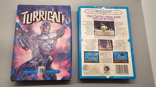 Turrican (Sega Genesis, 1991) Complete CIB, Authentic, Tested