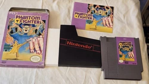 Phantom Fighter Nintendo Nes CIB
