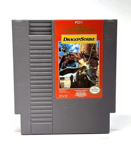 Advanced Dungeons & Dragons Dragon Strike - Nintendo Entertainment System NES