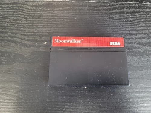 Michael Jackson's Moonwalker for Sega Master System Cart Only Great Shape Tested